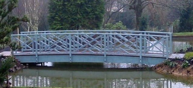 Ornamental Garden Bridge; East Sussex